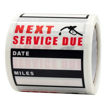 Canyon etichetă de întreținere a mașinii cu dată de întreținere și kilometraj – imprimare, stil Nordic wind, greutate 65 g