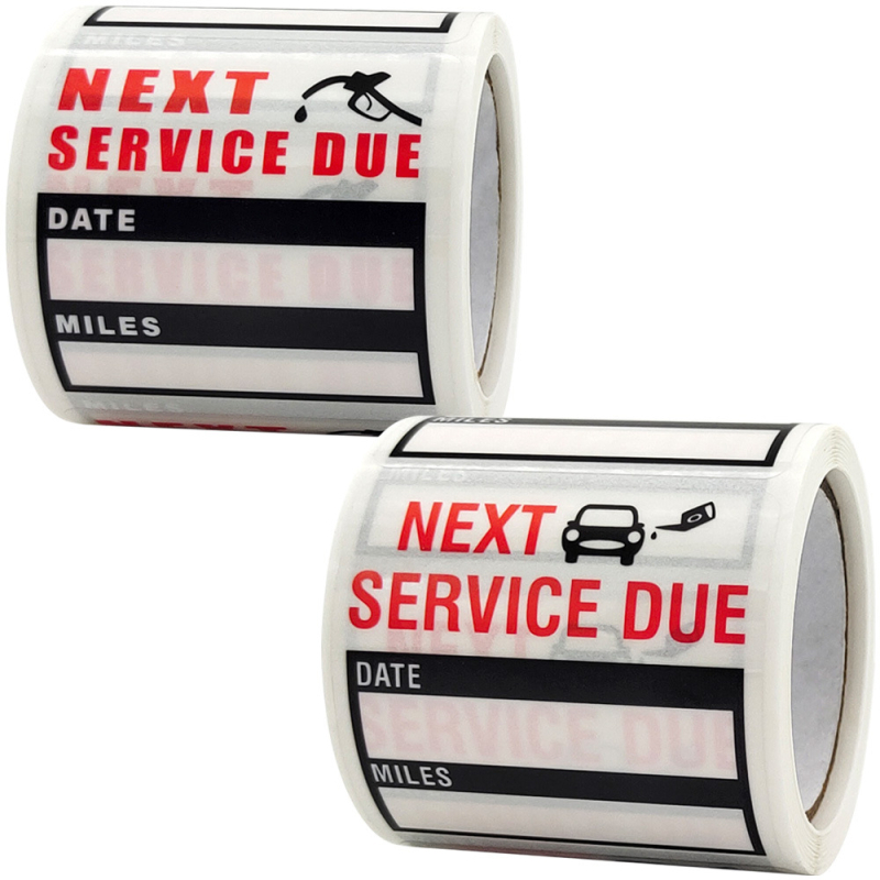 Canyon etichetă de întreținere a mașinii cu dată de întreținere și kilometraj – imprimare, stil Nordic wind, greutate 65 g