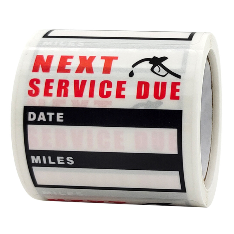 Canyon etichetă de întreținere a mașinii cu dată de întreținere și kilometraj – imprimare, stil Nordic wind, greutate 65 g