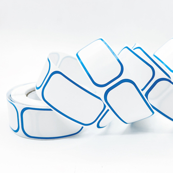 Etichetă de dată pentru bucătărie, etichetă adezivă dreptunghiulară pentru marcarea datelor pe ambalajele alimentare în frigider, model BDL-9-8, material: adeziv pe placă de cupru.