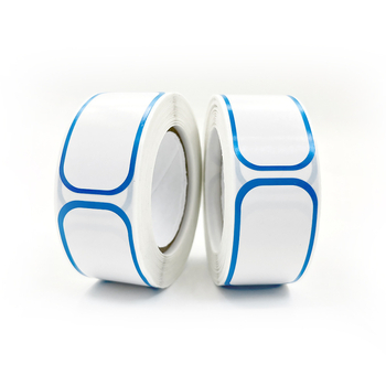 Etichetă de dată pentru bucătărie, etichetă adezivă dreptunghiulară pentru marcarea datelor pe ambalajele alimentare în frigider, model BDL-9-8, material: adeziv pe placă de cupru.