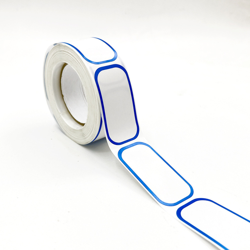 Etichetă de dată pentru bucătărie, etichetă adezivă dreptunghiulară pentru marcarea datelor pe ambalajele alimentare în frigider, model BDL-9-8, material: adeziv pe placă de cupru.