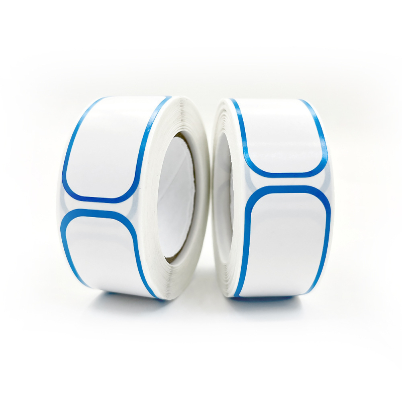 Etichetă de dată pentru bucătărie, etichetă adezivă dreptunghiulară pentru marcarea datelor pe ambalajele alimentare în frigider, model BDL-9-8, material: adeziv pe placă de cupru.