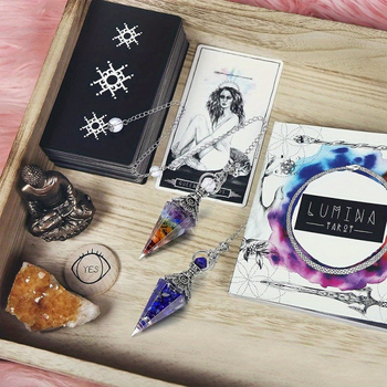 Κολιέ με εξάγωνο γεωμετρικό σχέδιο από τεχνητό κρύσταλλο, χειροποίητο πλέξιμο, καλοκαιρινή κυκλοφορία 2024