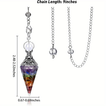 Κολιέ με εξάγωνο γεωμετρικό σχέδιο από τεχνητό κρύσταλλο, χειροποίητο πλέξιμο, καλοκαιρινή κυκλοφορία 2024