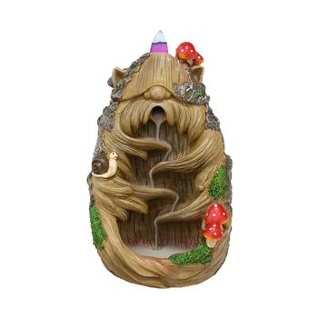 Горелка за тамян с обратен поток – дървоподобно лице, смолна декоративна фигура за дома; материал: синтетична смола; категория: смолни занаяти; IP разрешение: да; IP номер: 2024-F-00323808