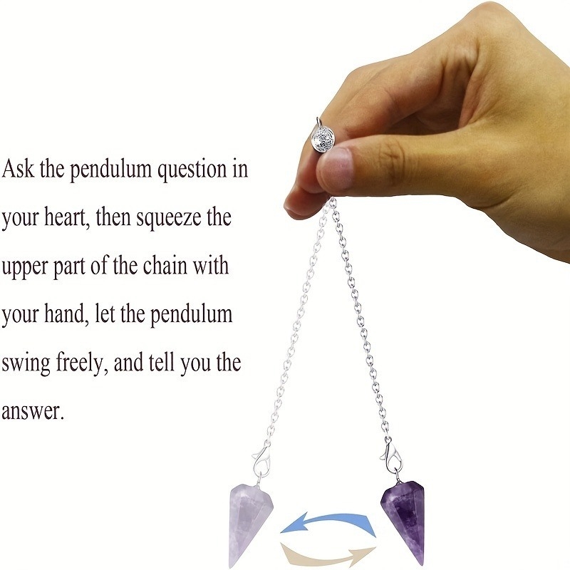 Colier 3 bucăți din cristal, pandant hexagonal pe coloană, design geometric, lustruit, Brand Stone