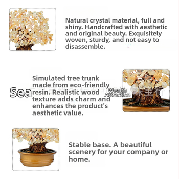 Ametista kristāla koks – roku darbs, mūsdienīgs vienkāršums, biroja dekors