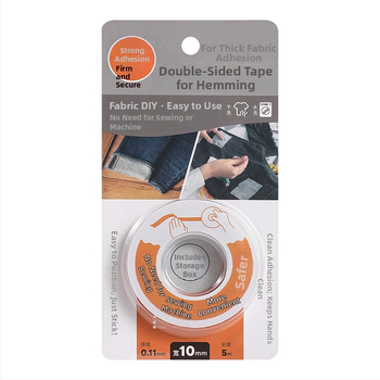 Kelnių hemų dvipusė lipnioji juostelė; Dydžiai: plotis 1 cm, ilgis 5 m; Modelis: kelnių dvipusė lipnioji juostelė; Prekė: Kita; Tinka visų batų tipų; Visoms sezonoms