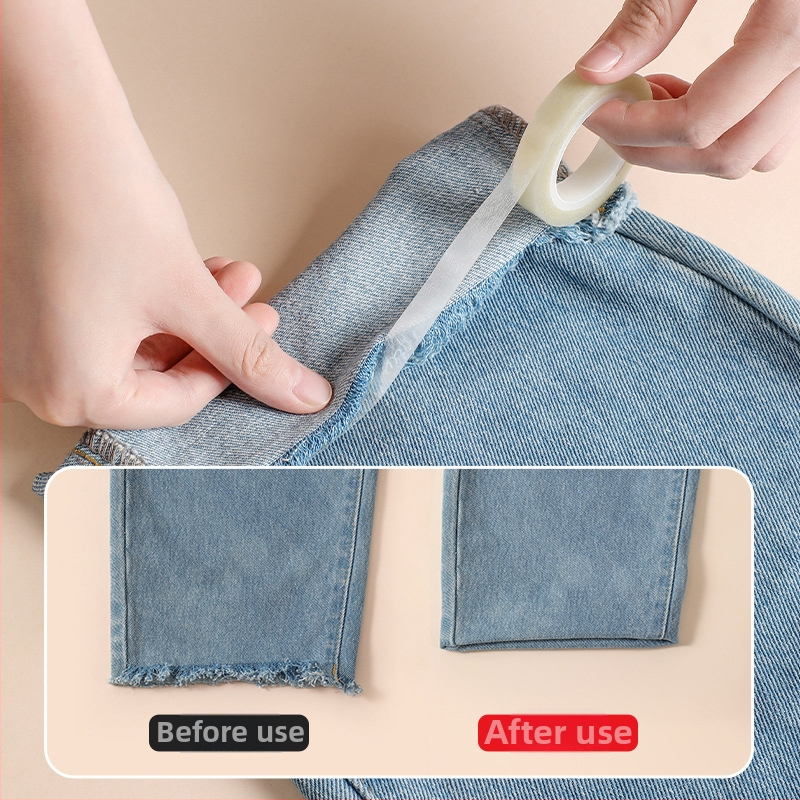 Kelnių hemų dvipusė lipnioji juostelė; Dydžiai: plotis 1 cm, ilgis 5 m; Modelis: kelnių dvipusė lipnioji juostelė; Prekė: Kita; Tinka visų batų tipų; Visoms sezonoms