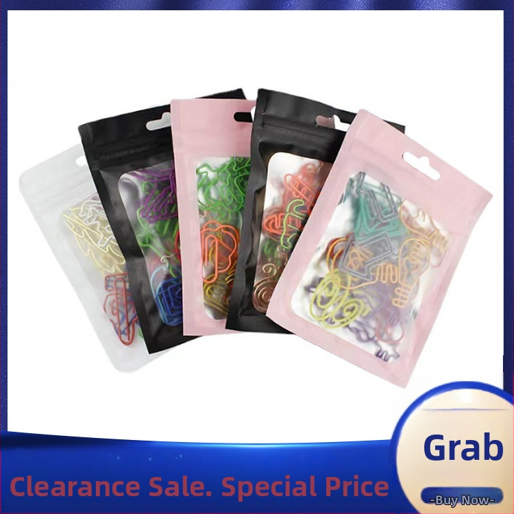 Kreatívne kancelárske sponky, kovové a plastové, rôznych tvarov (kreatívne, zvieratká, zahnuté, personalizované, špeciálne tvary); model YZM006; balené v vreckách; vhodné ako obchodný dar