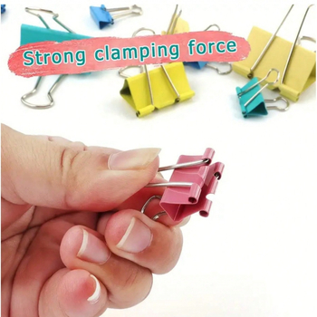 Γωνιακό μεταλλικό κλιπ γραφείου για έγγραφα