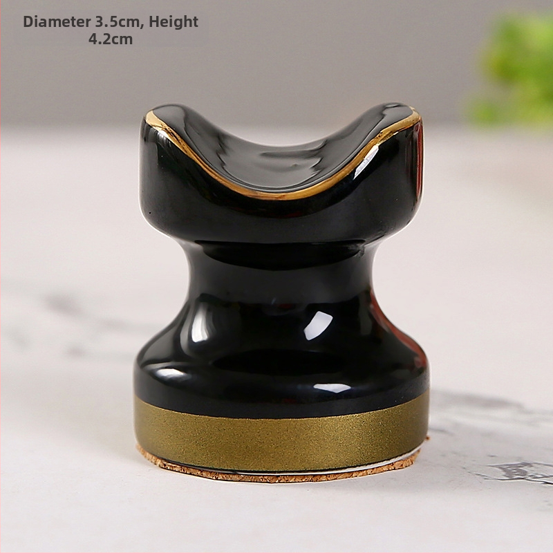 Керамичен държач за пури и пепелник — портативен мини, персонализируем, марка Trillions, стил корейски, ръчна изработка