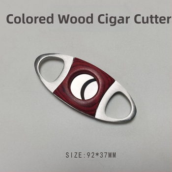 Ατσάλινο κουπτήριο πούρων με διπλό κόφτη και ξύλινο περίβλημα — Posen Dragon; διαθέσιμη προσαρμογή.