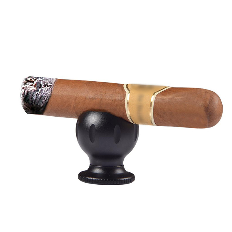 Somgar алуминиев държач за пури – мини портативен кръгъл модел, луксозен стил, персонализируем, опаковка 125