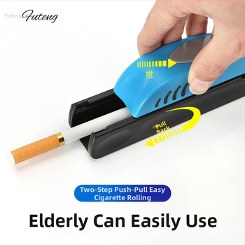 Forten Χειροκίνητος ρολλέρ τσιγάρων – σύστημα ώθησης-τράβηξης, γέμισμα με ένα σωλήνα, συλλογή και αποθήκευση