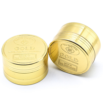 HX μεταλλικός γκριντέρ για καπνό με τέσσερα επίπεδα από κράμα ψευδάργύρου, με προσαρμοσμένο λογότυπο, συσκευασία 144 τεμάχια