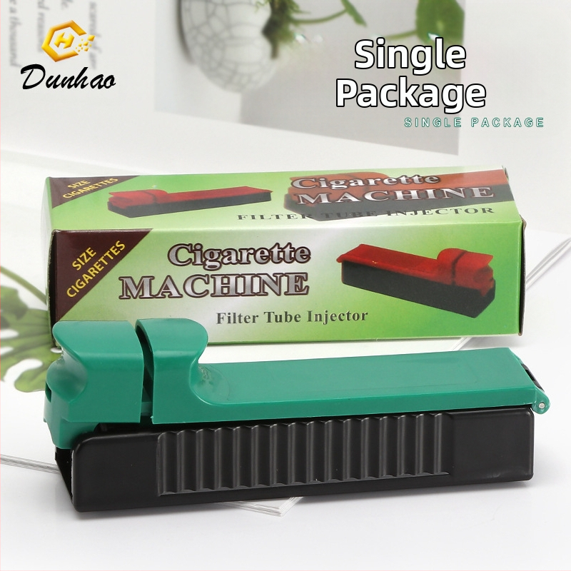 Ръчен дърпач за цигари, пластмасова конструкция, преносим и лесен за употреба, DIY уред за свиване на цигари