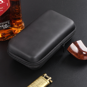 Τσάντα για πίπα EVA, φορητή, ανθεκτική, με διπλής θέσης σχεδιασμό, πολυλειτουργικό ταξιδιωτικό αξεσουάρ καπνίσματος