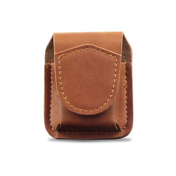 CAIUL θήκη προστασίας για αναπτήρα από PU, με βελούδινο εσωτερικό και επεξεργασία με λαδωμένες άκρες – μοντέρνος μινιμαλιστικός σχεδιασμός