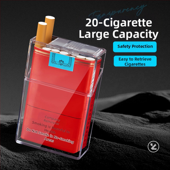 XP008 Ανδρικό σετ θήκης τσιγάρων και αναπτήρα, πλαστικό, εκτύπωση λογότυπου, προσαρμόσιμο, κατάλληλο για δώρα σε διακοπές και εταιρικά δώρα