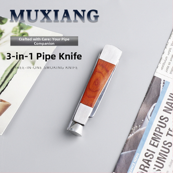 OLD FOX Ανοξείδωτο εργαλείο καθαρισμού πίπας 3-σε-1 με αποξεστήρα και ράβδο πίεσης