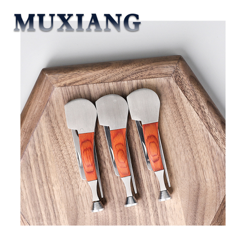 OLD FOX Nehrđajući čelik 3-u-1 alat za čišćenje lula sa škrabom i tlakom šipkom