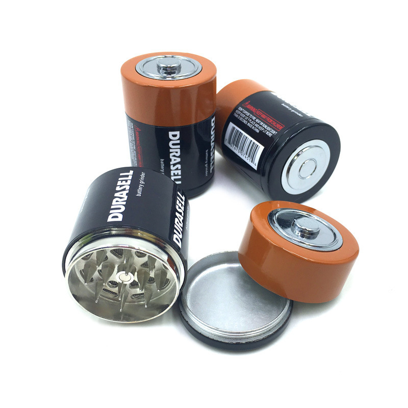 Grinder za cigarete od cinkove legure, trostruki sloj, metalni dodatak za pušenje s otporom na vjetar, dekorativan, za kolekciju i skladištenje