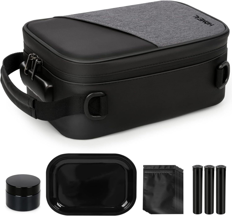 Szagtalanító tároló doboz jelszavas zárakkal (24 L kapacitás; anyag: textil; logó nyomtatás; testreszabás elérhető; utazáshoz ideális)