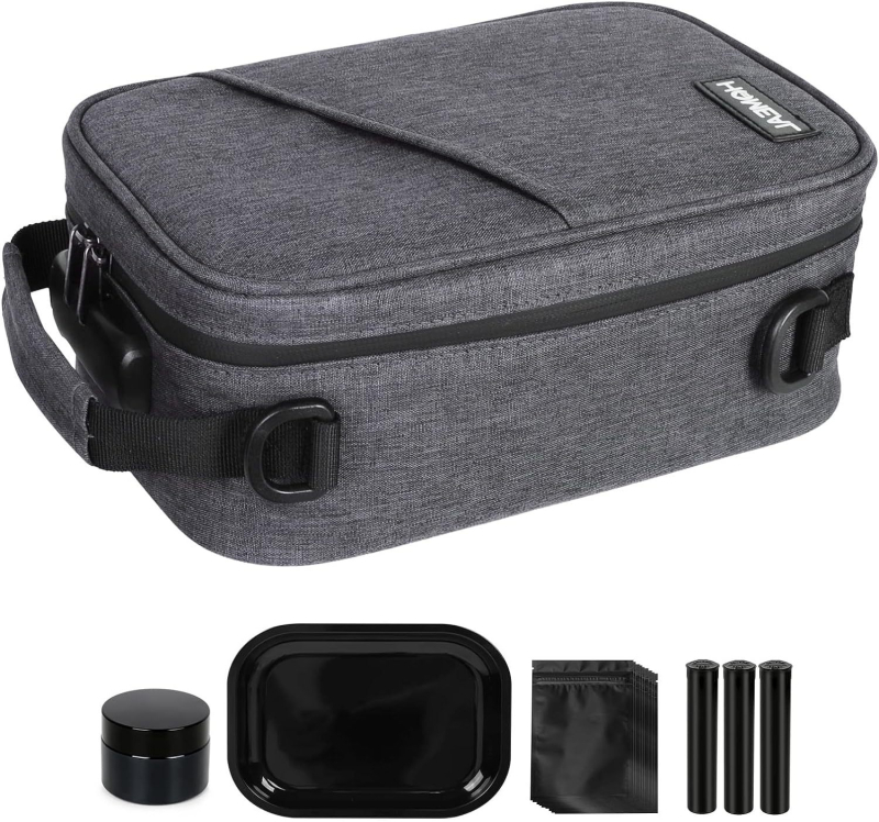 Szagtalanító tároló doboz jelszavas zárakkal (24 L kapacitás; anyag: textil; logó nyomtatás; testreszabás elérhető; utazáshoz ideális)