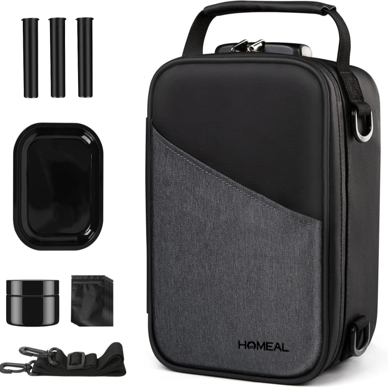 Szagtalanító tároló doboz jelszavas zárakkal (24 L kapacitás; anyag: textil; logó nyomtatás; testreszabás elérhető; utazáshoz ideális)