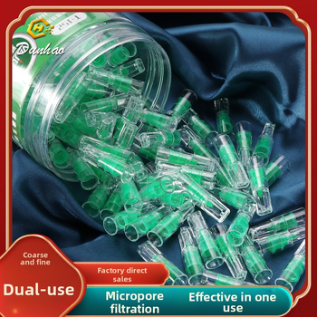 Διασπώμενο ακρυλικό φίλτρο τσιγάρου με μικροπορωτικό φιλτράρισμα, για άνδρες και γυναίκες; Υλικό: Ακρυλικό; Μονόχρηστο: Ναι; Εκτύπωση Λογότυπου: Ναι; Παραμετροποίηση: Ναι; Ιδιωτική Ετικέτα: Διαθέσιμη