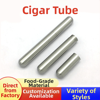 Κλιπ Πούρων από Ανοξείδωτο Ατσάλι με Ενυδατική Σωλήνα — Προσαρμοσμένο Λογότυπο, Προσαρμογή Επεξεργασίας, Κουτί 300 Τεμαχίων, Hechang Hardware