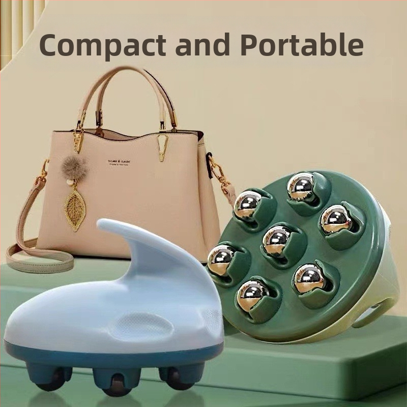 USB масажор за цялото тяло с инфрачервена терапия, механично управление, въведен през 2024 г.