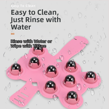 Ζώνη μασάζ κεφαλής TT-309 με μαγνητικά χάντρες μασάζ, μηχανικό έλεγχο και απρόσκοπτη ρύθμιση ταχύτητας