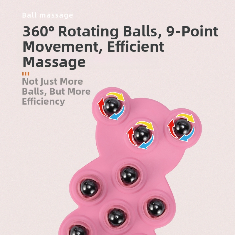 Колан за масаж на главата TT-309 — магнитни масажни перли, Mechanично управление и безстепенно регулиране на скоростта