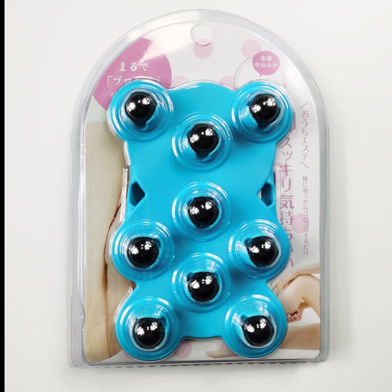 Ζώνη μασάζ κεφαλής TT-309 με μαγνητικά χάντρες μασάζ, μηχανικό έλεγχο και απρόσκοπτη ρύθμιση ταχύτητας