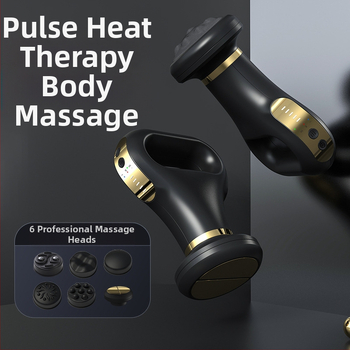 Bevielis kūno masažuoklis su pilvo pulsine masaža — režimai: vibracija, šilumos kompresas, žemos dažnio pulsas, minkymas; įkraunamas maitinimo šaltinis; valdymas mygtuku; modelis SL-730 6/50