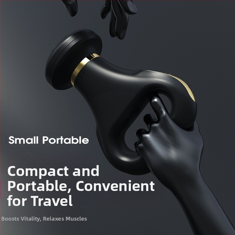 Безжичен масажор за тяло с абдоминален масаж — режими: вибрация, топъл компрес, нискочестотен пулс, месене; захранване чрез презареждане; управление с бутони; модел SL-730 6/50