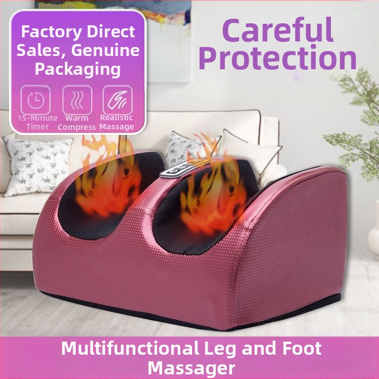 Масажор за крак – автоматичен многофункционален апарат за терапия на стъпала и крака, с горещ компрес, месене и масаж, таймер и компютърен контрол