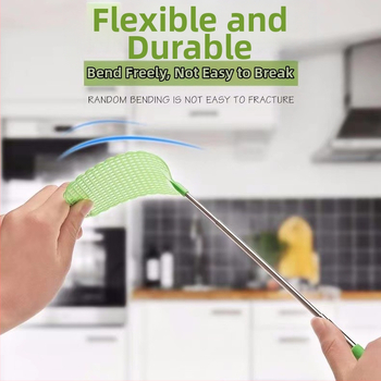 Fly Swatter, plastikinis, Light Luxury stilius, tradicinis dizainas, nekenksmingas, be kvapo
