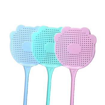 Plastikinis musių plaktukas – šviesus prabangos stilius; medžiaga: plastikas; toksikologija: mikrotoksiškumas