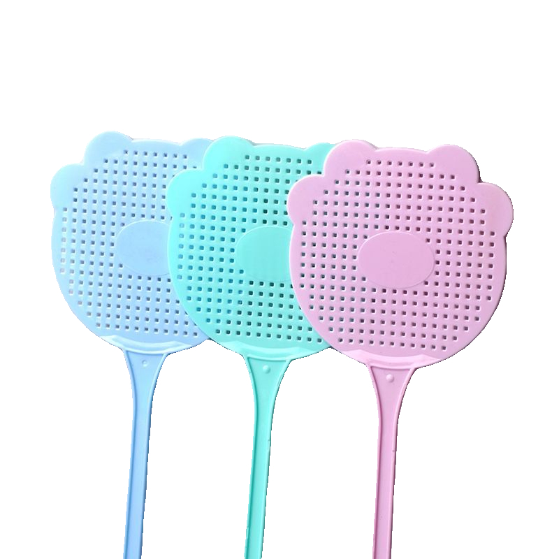 Plastikinis musių plaktukas – šviesus prabangos stilius; medžiaga: plastikas; toksikologija: mikrotoksiškumas