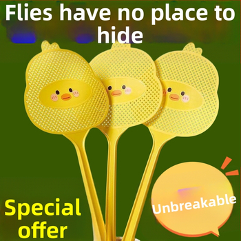 Musėms kilpa su ilgesniu kotu — PP plastikas, netoksiška, bekvapė, pakabinamas priedas, skirta mušėms ir uodams