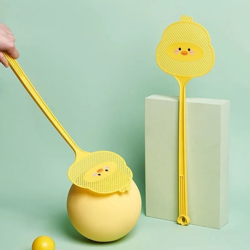 Musėms kilpa su ilgesniu kotu — PP plastikas, netoksiška, bekvapė, pakabinamas priedas, skirta mušėms ir uodams