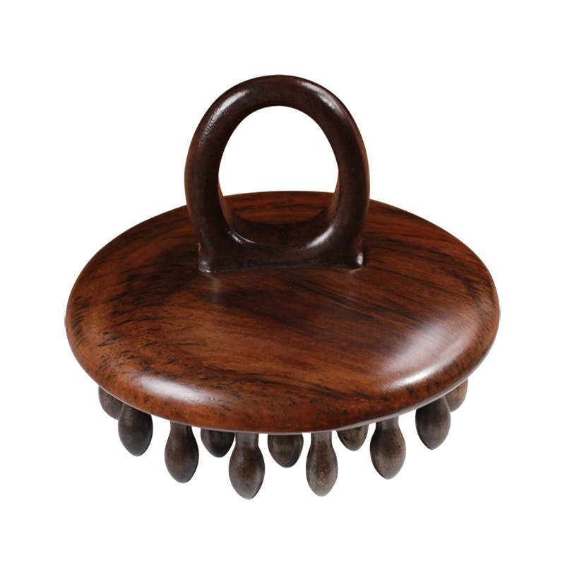 Szantálfa masszírozó hajápoló fésű – általános használatra, import nélkül