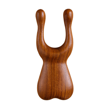 Ξύλινος μασάζ προσώπου και ματιών από σανδαλόξυλο και ροζ ξύλο, πολυλειτουργικός εργαλείο για μασάζ σε σημεία βελονισμού, μασάζ μύτης και γύρω από τα μάτια, μεσημβρινή χτένα, lifting προσώπου, μοντέρνο μινιμαλιστικό στυλ