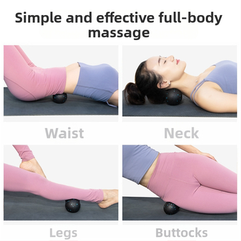 Galecon EPP Jogos kamuolys – akupunktūros masažo kamuolys, kojų masažo volas, fascijos kamuolys, 64 g