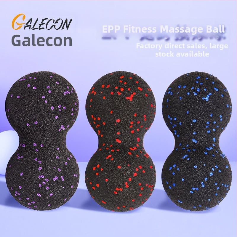 Galecon EPP Jogos kamuolys – akupunktūros masažo kamuolys, kojų masažo volas, fascijos kamuolys, 64 g
