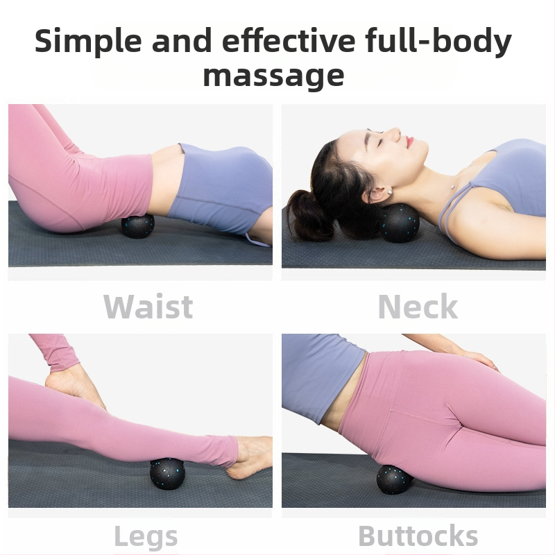 Galecon EPP Jogos kamuolys – akupunktūros masažo kamuolys, kojų masažo volas, fascijos kamuolys, 64 g